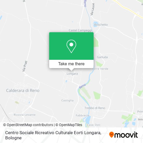 Centro Sociale Ricreativo Culturale Eorti Longara map