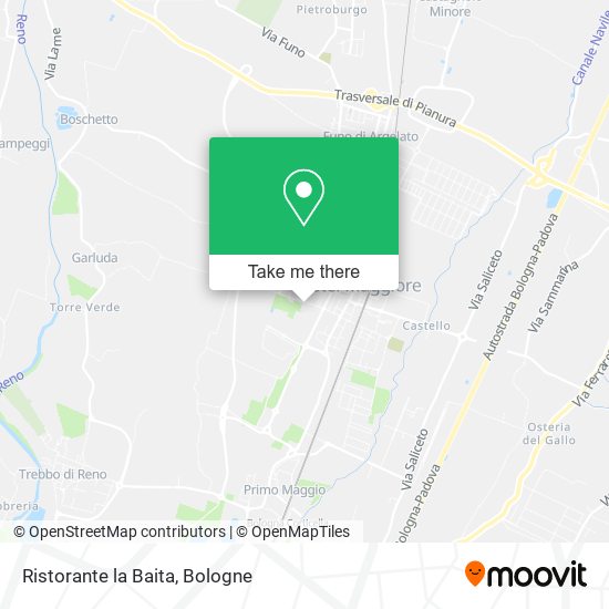 Ristorante la Baita map