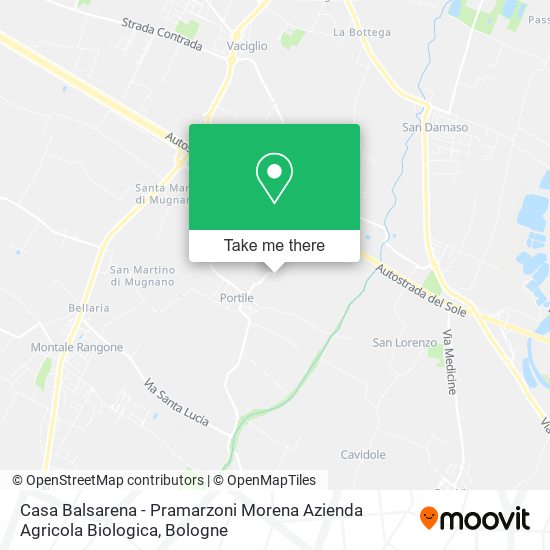 Casa Balsarena - Pramarzoni Morena Azienda Agricola Biologica map