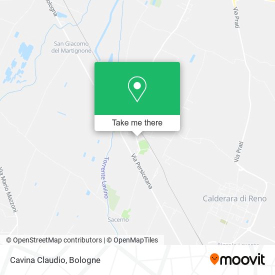 Cavina Claudio map