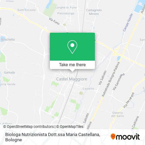 Biologa Nutrizionista Dott.ssa Maria Castellana map