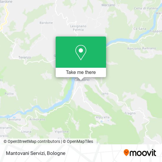 Mantovani Servizi map