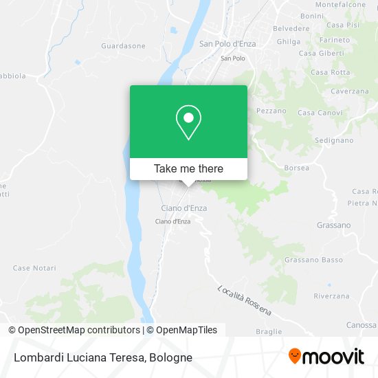 Lombardi Luciana Teresa map