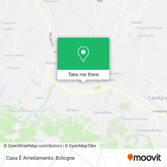 Casa È Arredamento map