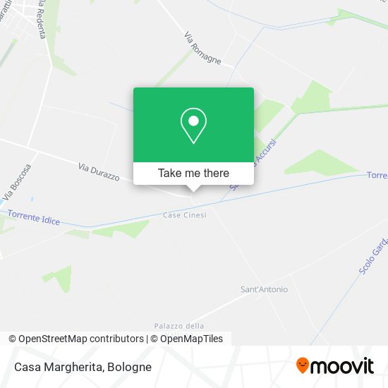 Casa Margherita map