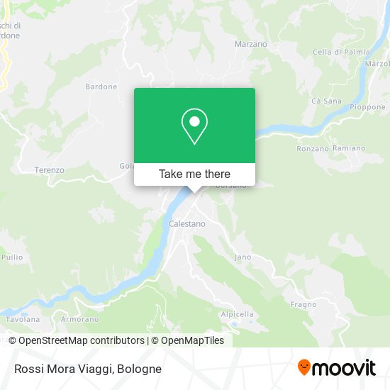 Rossi Mora Viaggi map