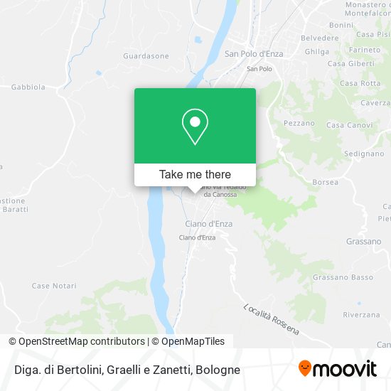 Diga. di Bertolini, Graelli e Zanetti map