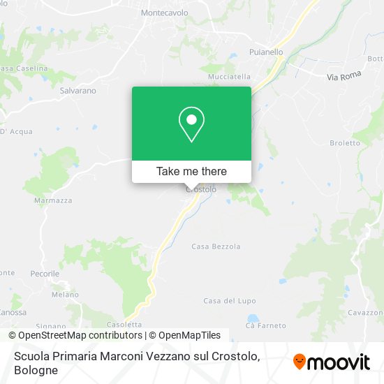 Scuola Primaria Marconi Vezzano sul Crostolo map