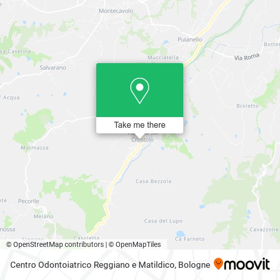 Centro Odontoiatrico Reggiano e Matildico map