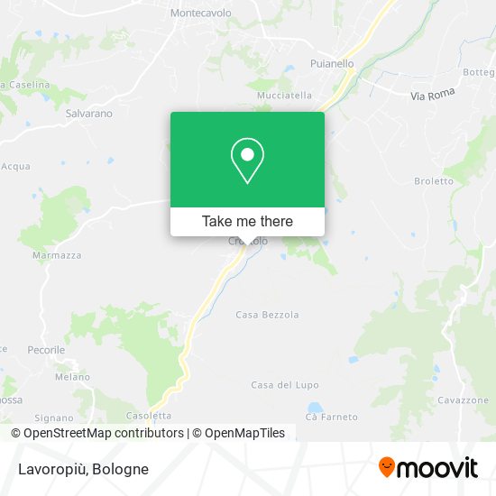 Lavoropiù map