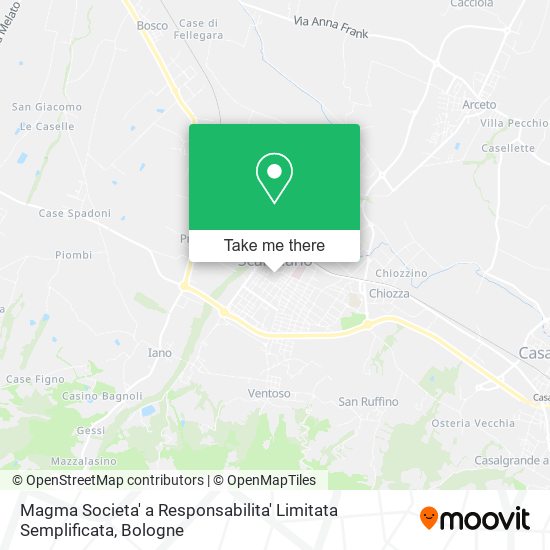 Magma Societa' a Responsabilita' Limitata Semplificata map