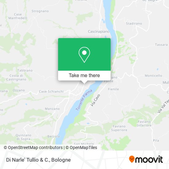 Di Narle' Tullio & C. map