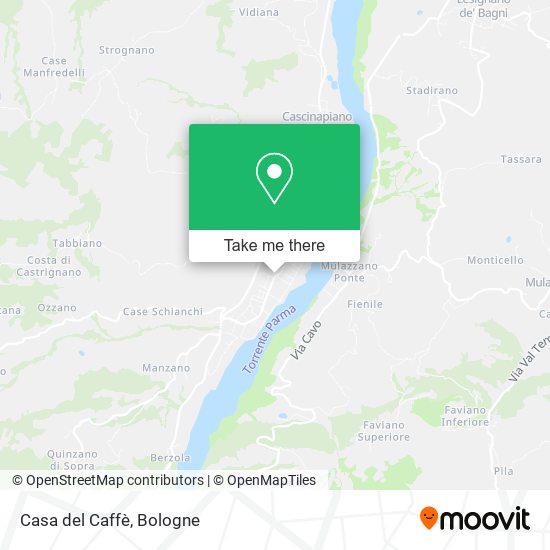 Casa del Caffè map
