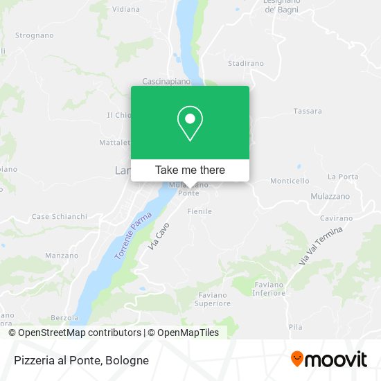 Pizzeria al Ponte map