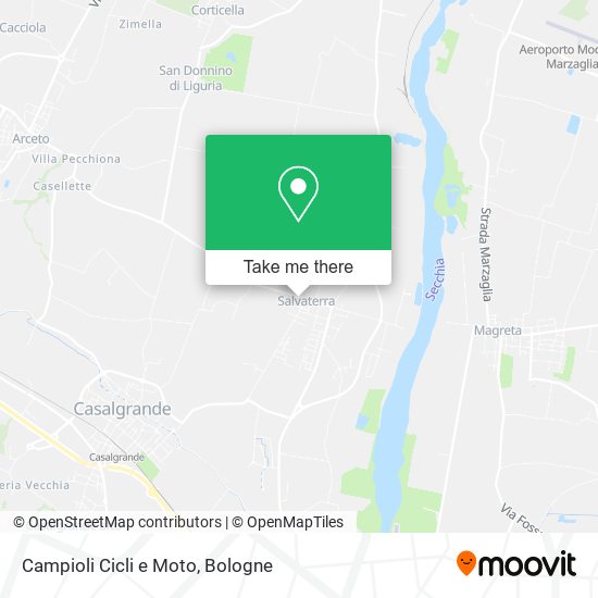 Campioli Cicli e Moto map