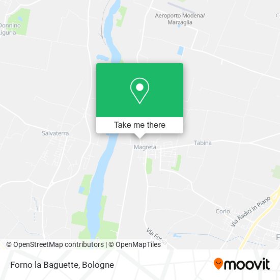 Forno la Baguette map
