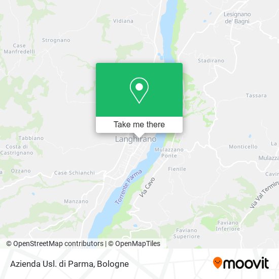 Azienda Usl. di Parma map