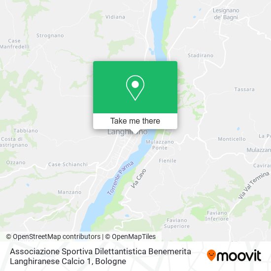 Associazione Sportiva Dilettantistica Benemerita Langhiranese Calcio 1 map