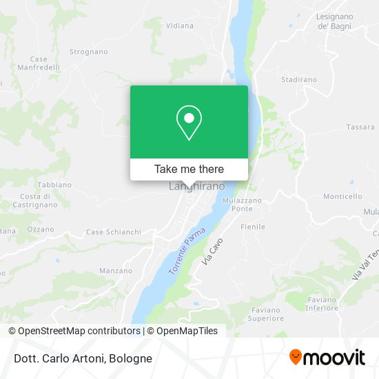 Dott. Carlo Artoni map