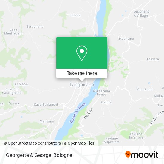 Georgette & George map