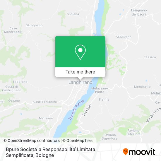 Bpure Societa' a Responsabilita' Limitata Semplificata map