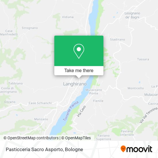 Pasticceria Sacro Asporto map