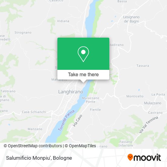Salumificio Monpiu' map