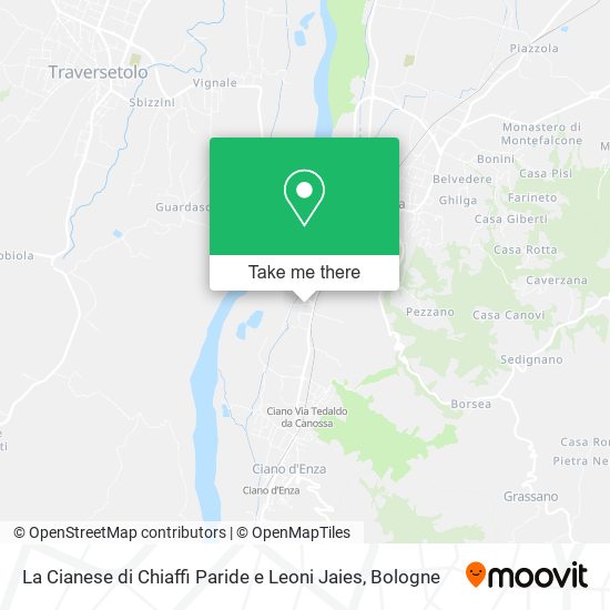 La Cianese di Chiaffi Paride e Leoni Jaies map