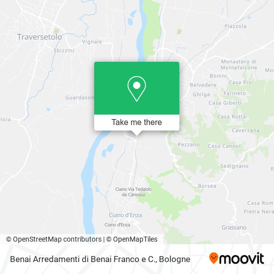 Benai Arredamenti di Benai Franco e C. map