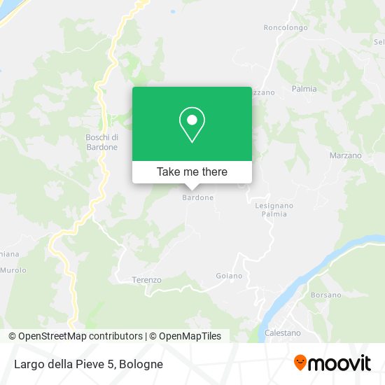 Largo della Pieve 5 map