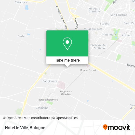 Hotel le Ville map