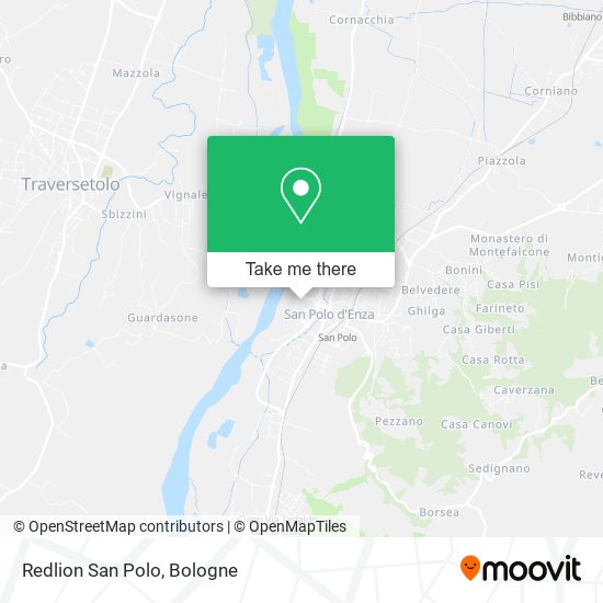 Redlion San Polo map