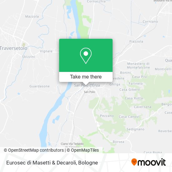 Eurosec di Masetti & Decaroli map