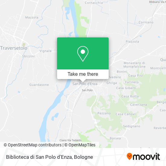 Biblioteca di San Polo d'Enza map