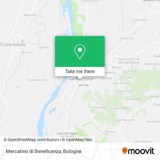 Mercatino di Beneficenza map
