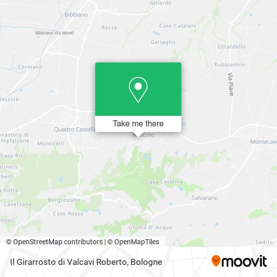 Il Girarrosto di Valcavi Roberto map
