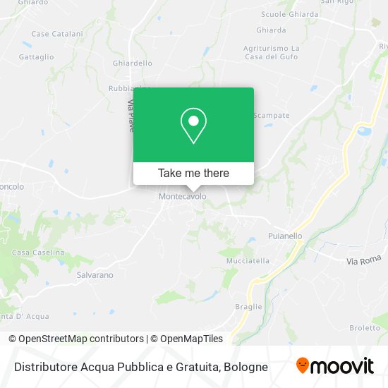 Distributore Acqua Pubblica e Gratuita map