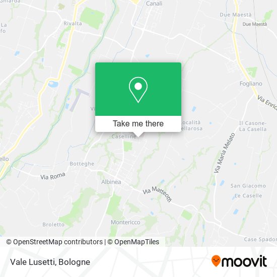 Vale Lusetti map