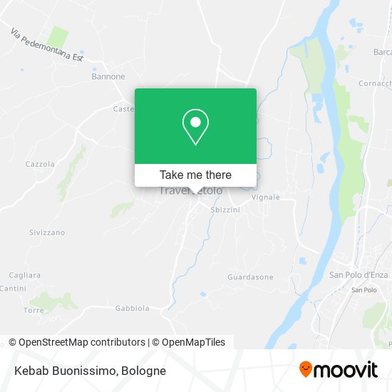 Kebab Buonissimo map