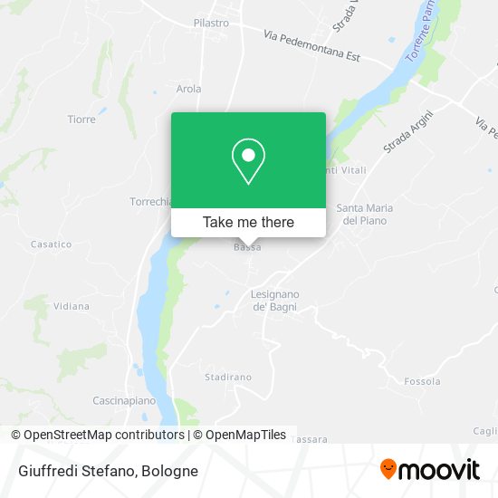 Giuffredi Stefano map