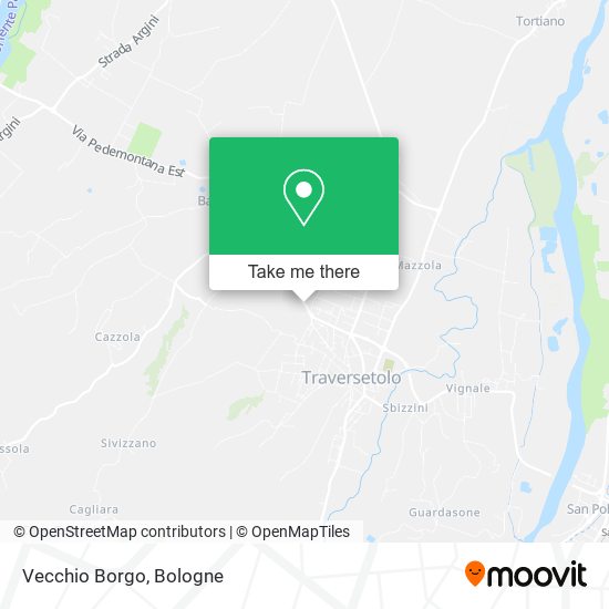 Vecchio Borgo map