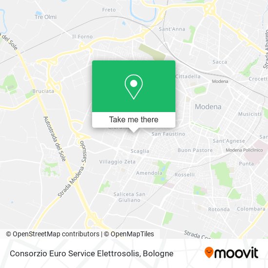 Consorzio Euro Service Elettrosolis map