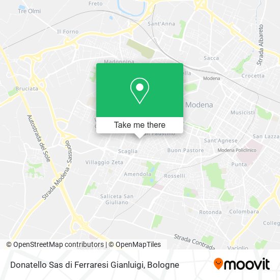 Donatello Sas di Ferraresi Gianluigi map