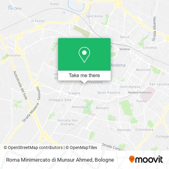 Roma Minimercato di Munsur Ahmed map