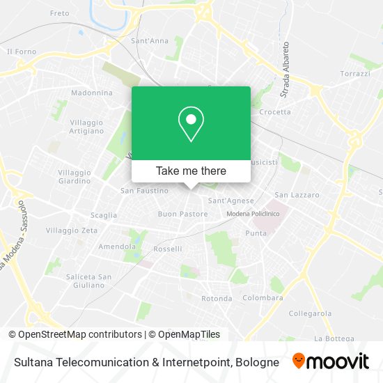 Sultana Telecomunication & Internetpoint map