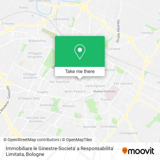 Immobiliare le Ginestre-Societa' a Responsabilita' Limitata map