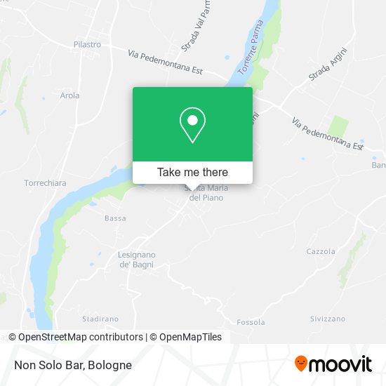 Non Solo Bar map