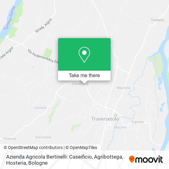 Azienda Agricola Bertinelli: Caseificio, Agribottega, Hosteria map