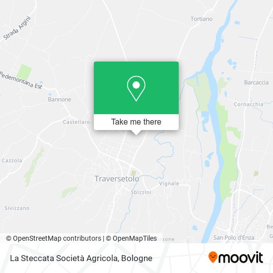 La Steccata Società Agricola map