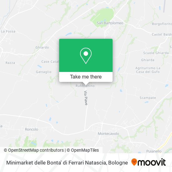 Minimarket delle Bonta' di Ferrari Natascia map